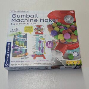 NIB Thames & Kosmos Gumball Machine Maker Super Stunts & Tricks Science Stem Toy